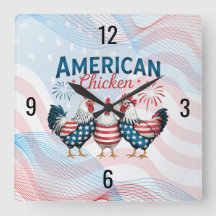 アメリカンチキンの7月4日パトリオティックデザイン