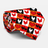 アメリカンチキンワンドットブラーマプリマス ネクタイ (ロール)