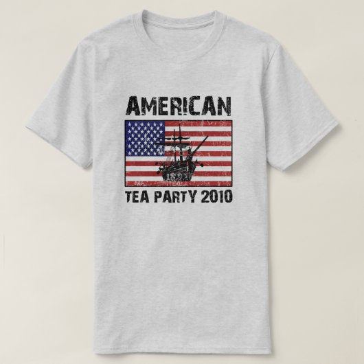 アメリカンティーパーティー2010 Tシャツ (デザイン正面)