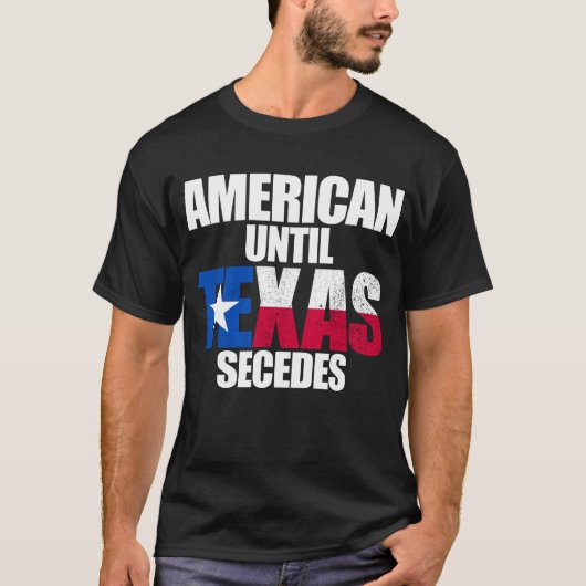 アメリカントゥルテキサス州セデステキサス州州セセード Tシャツ (正面)
