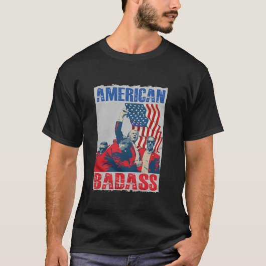 アメリカントランプTシャツ Tシャツ (正面)