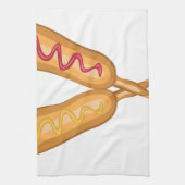 アメリカンドッグ キッチンタオル (縦)