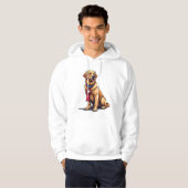 アメリカンドッグ ゴールデンレトリバー ヴィンテージTシャツ 4 パーカ (正面フル)