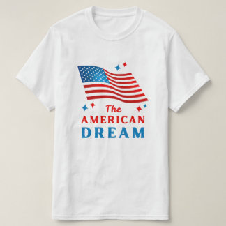 アメリカンドリームのデザイン Tシャツ