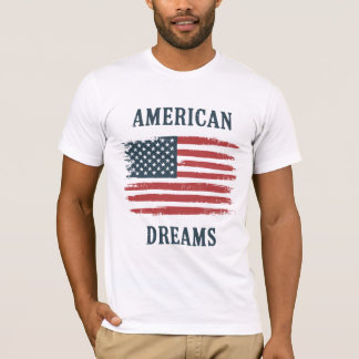 アメリカンドリームズフラッグTシャツ Tシャツ