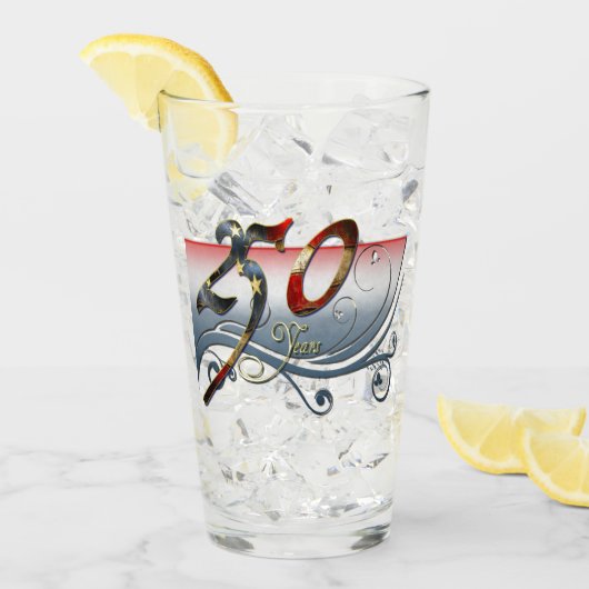 アメリカンドリーム250周年おめでとう タンブラーグラス (アイス正面)