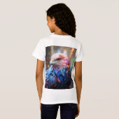 アメリカンドリーム - 幻想的な鷲 Tシャツ (裏面フル)