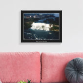 アメリカンナイアガラ秋エアリアルビュー キャンバスプリント (インサイチュ (リビング))