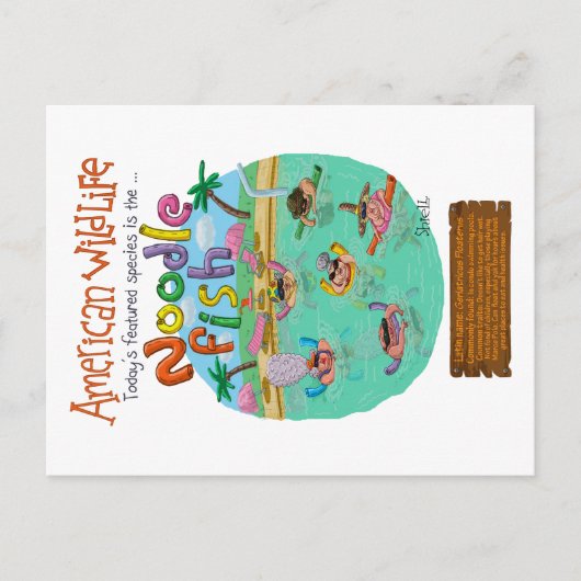 アメリカンヌードル ポストカード (正面)