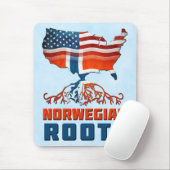 アメリカンノルウェールーズマウスマット マウスパッド (マウス)