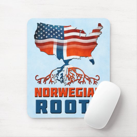 アメリカンノルウェールーズマウスマット マウスパッド (マウス)