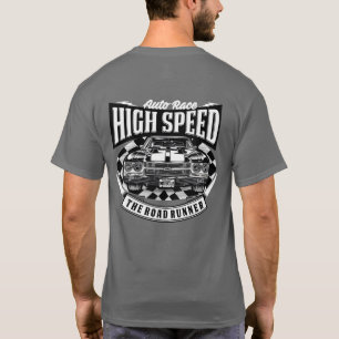 アメリカンハイスピードマッスルカーグラフィック Tシャツ