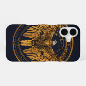 アメリカンハクトウワシの誇り iPhone 16ケース (裏面横)