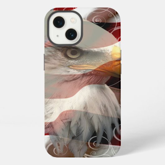 アメリカンハゲタカの旗iPad Miniケース iPhoneケース (裏面)