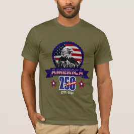 アメリカンハッピーパトリオティックイーグル250周年記念 Tシャツ