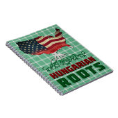 アメリカンハンガリールーツメモ帳 ノートブック (右側)