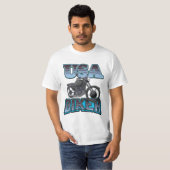 アメリカンバイカーのロゴ Tシャツ (正面フル)