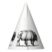 アメリカンバッファローバイソン パーティーハット (裏面)