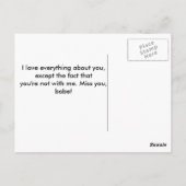 アメリカンバッファロービソン ポストカード (裏面)