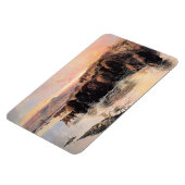 アメリカンバッファローヘルド マグネット (左側)