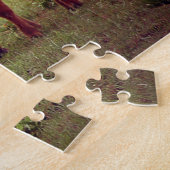 アメリカンバッファロー（バイソン）ファミリー ジグソーパズル (側面)