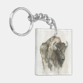 アメリカンバッファローI キーホルダー (正面左)