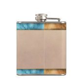 アメリカンバルトイーグルビニール包まれたフラスコ フラスク (裏面)