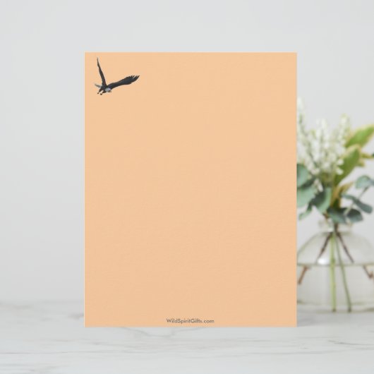 アメリカンバルドイーグルレターヘッドデザイン レターヘッド (スタンド正面)