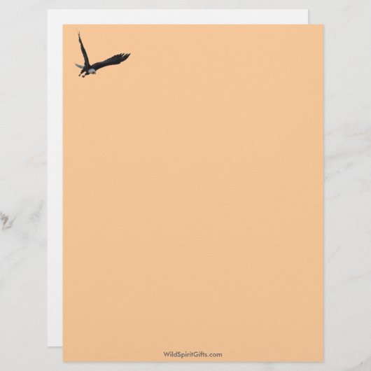 アメリカンバルドイーグルレターヘッドデザイン レターヘッド (正面/裏面)