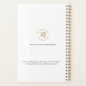 アメリカンバルドイーグル顔おもしろいファインアート プランナー手帳 (裏面)