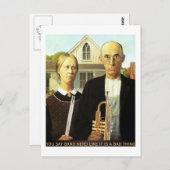 アメリカンバンドおたく ポストカード (正面/裏面)