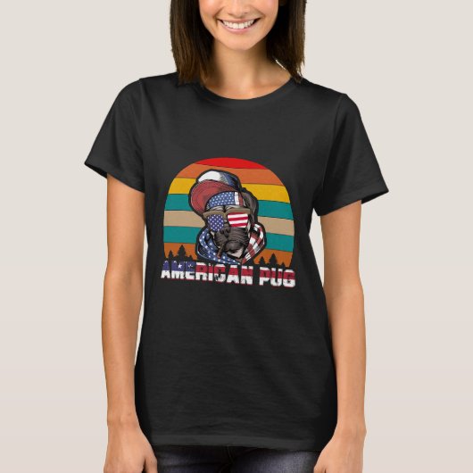 アメリカンパグ 149 Tシャツ (正面)