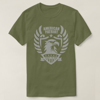アメリカンパトリオットベーシックTシャツ(カーキグリーン) Tシャツ