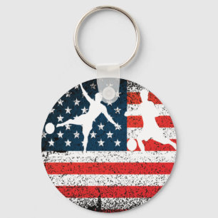 アメリカンパトリオビーチサッカー キーホルダー