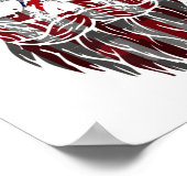 アメリカンヒゲスカルメンズ ポスター (角)