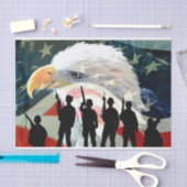 アメリカンヒーロー 薄葉紙 (クラフト)