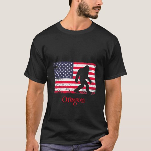 アメリカンビッグフットオレゴン Tシャツ (正面)