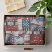 アメリカンピグファームフォークアート 薄葉紙 (ギフト)