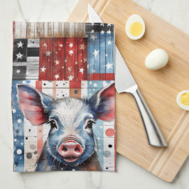 アメリカンピグファーム キッチンタオル