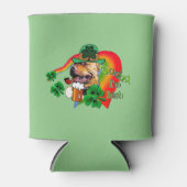 アメリカンピットブルテリアSaint patricks day 缶クーラー (正面)