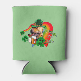 アメリカンピットブルテリアSaint patricks day 缶クーラー