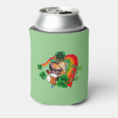 アメリカンピットブルテリアSaint patricks day 缶クーラー (缶裏面)
