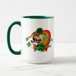 アメリカンピットブルテリアSt patricks マグカップ