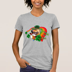 アメリカンピットブルテリアSt patricks Tシャツ