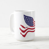 アメリカンピースドーブマグ コーヒーマグカップ (正面左)