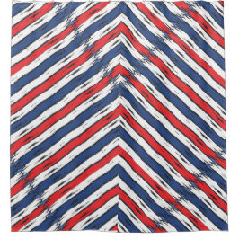 アメリカンファミリー愛国的な夏休みレギンス シャワーカーテン