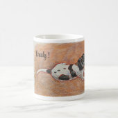アメリカンフォックスハウンド・ラッセル・テリア コーヒーマグカップ (中央)