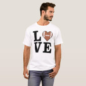 アメリカンフットボールが好き Tシャツ (正面フル)