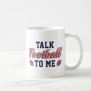 アメリカンフットボールについて話して コーヒーマグカップ