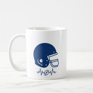 アメリカンフットボールのグリディロンスポーツ愛好家 コーヒーマグカップ